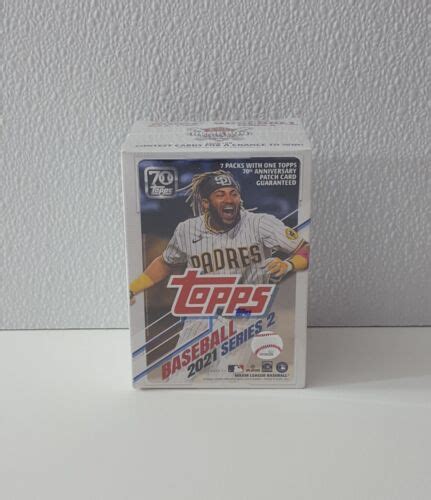 Topps Series Baseball Cards Blaster Box Shrink Wrapped Ebay