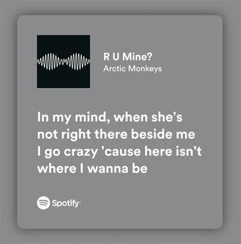 R U Mine Artic Monkeys Lyrics Just Lyrics Pretty Lyrics