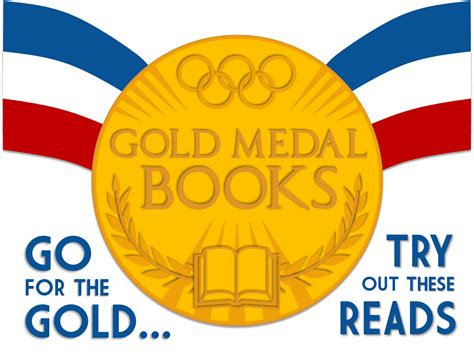 Literary Hoots Gold Medal Books Olympics Library Display