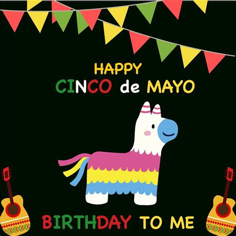 Happy Birthday Cinco De Mayo In Illustrator Svg  Eps Png