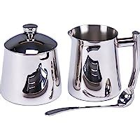 Frieling Usa Stainless Steel Creamer And Sugar Bowl Set Amazon