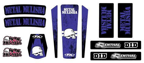 Factory Effex Metal Mulisha Universal Trim Kit Revzilla