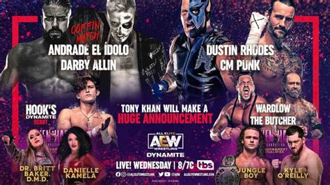 Tony Khan Talks Huge Announcement On Aew Dynamite Ring Of Honor S