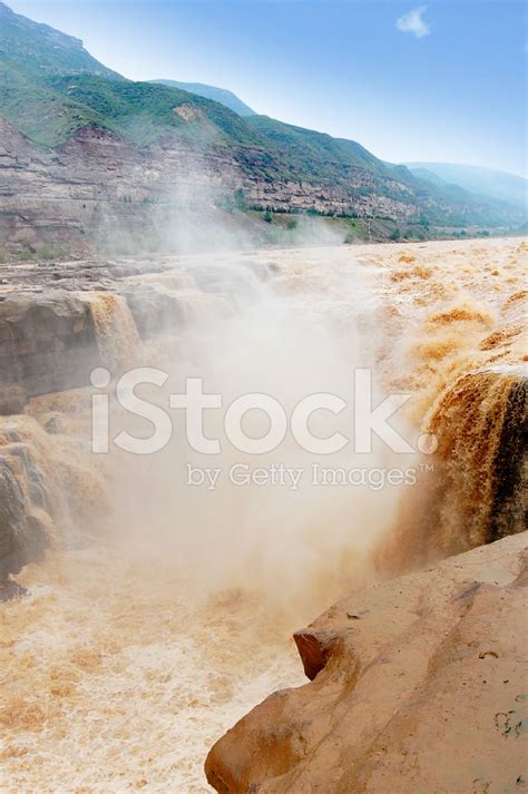 Hukou Waterfall Stock Photo | Royalty-Free | FreeImages