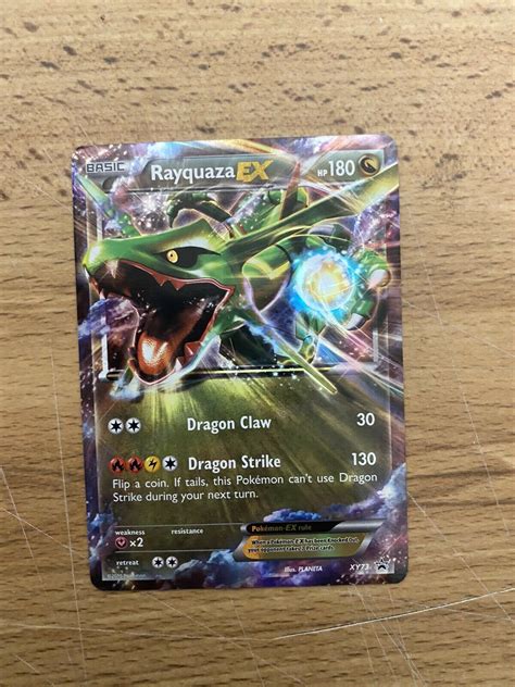 Mavin Rayquaza EX XY73 Black Star Promo Ultra Rare Holo Pokemon Card