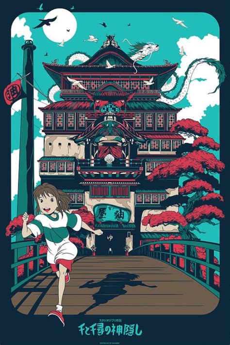 Spirited Away Poster Studio Ghibli Poster Studio Ghibli Movies