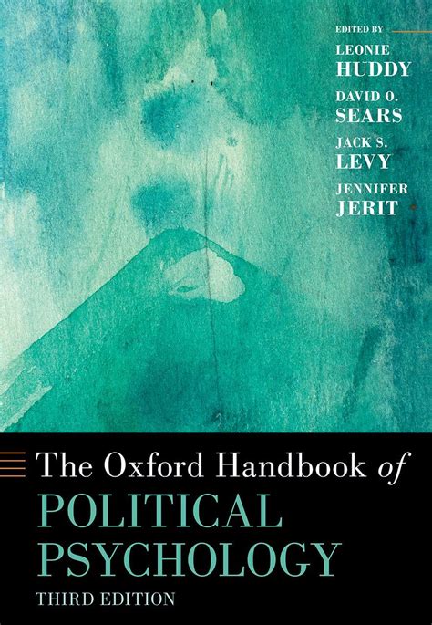 Amazon The Oxford Handbook Of Political Psychology Oxford Handbooks