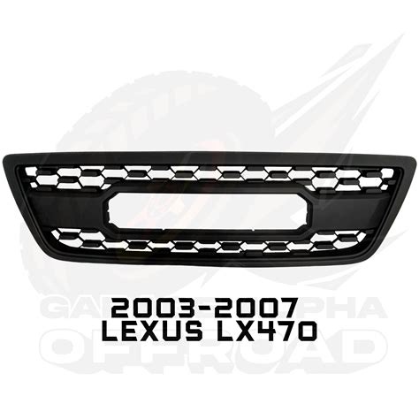 2003 2007 Lexus Lx470 Trd Style Grille Garage Alpha Offroad