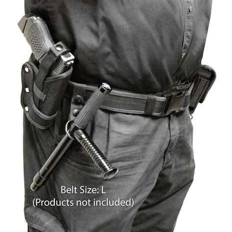 Police Force Tactical Adjustable Officer Duty Belt - XLarge - The Home ...