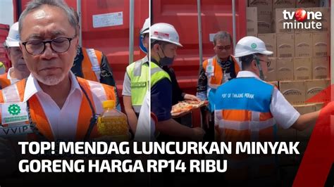 Luncurkan Minyak Goreng Merek Minyakita Mendag Paling Mahal Harga