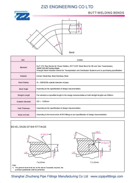 Astm A Wpb Carbon Steel Pipe Bend Asme B Shanghai Zhucheng