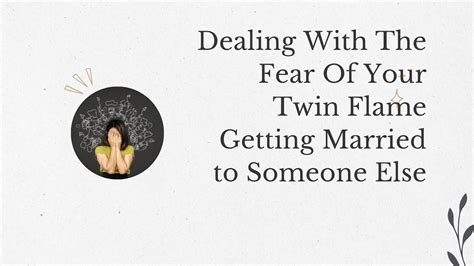 Dealing With The Fear Of Your Twin Flame Getting Married To Someone