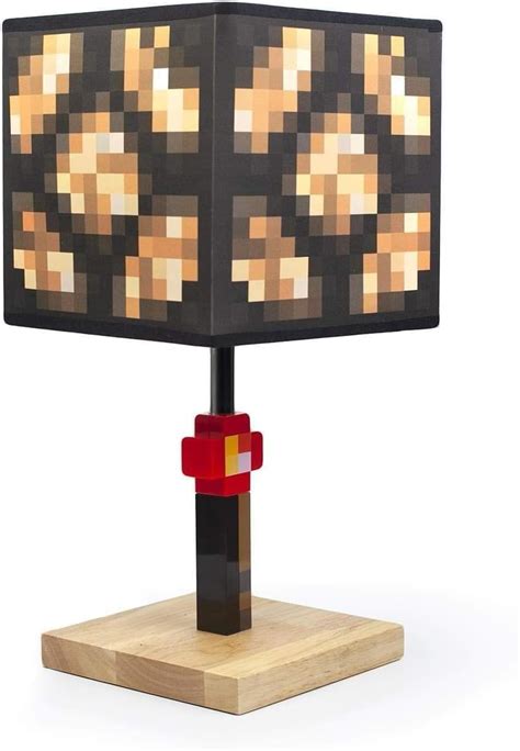 Minecraft Daisy And Allium Flower Pot Mood Lights Set Of 2 Nightstand Table Lamp