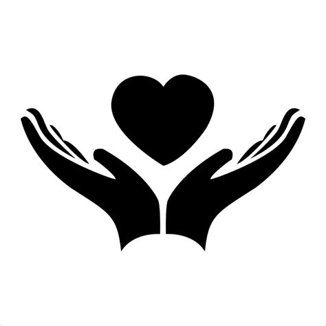 Heart In Hands Icon 17683452 Vector Art At Vecteezy