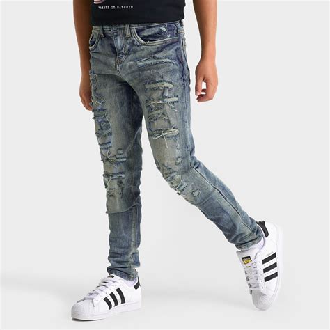 Boys' Big Kids' Jordan Craig Elmhurst Denim Jeans | Finish Line