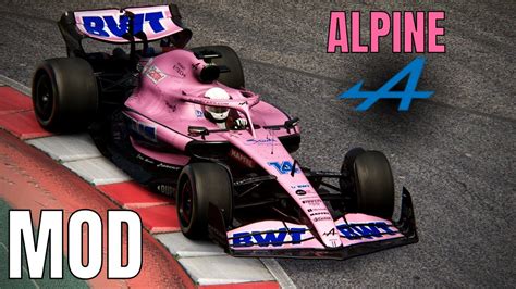 F1 2022 Alpine PINK VRC Formula Alpha 2022 Assetto Corsa YouTube