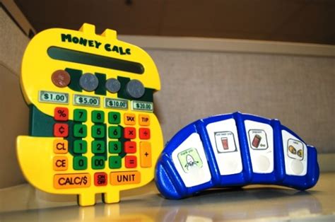 Money Calc And Communication Device Assistive Technology At Easter Seals Crossroads