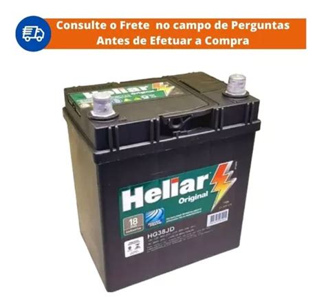 Bateria Heliar Ah Hg Jd Parcelamento Sem Juros