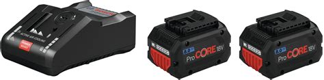 Bosch 2x Procore18v 80ah Gal 18v 160 C Professional Starter Set 1600a016gp Ab 37900