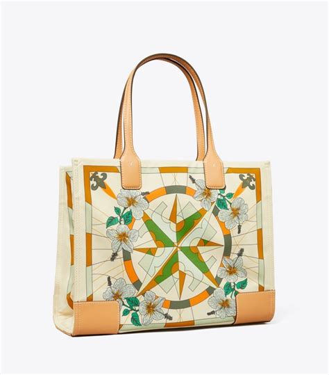 Ella Printed Small Tote Women S Designer Tote Bags Tory Burch