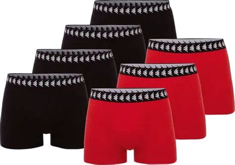 Kappa Zid 7pack Boxer Shorts 708276 18 1662 Mannen Zwart Boksers