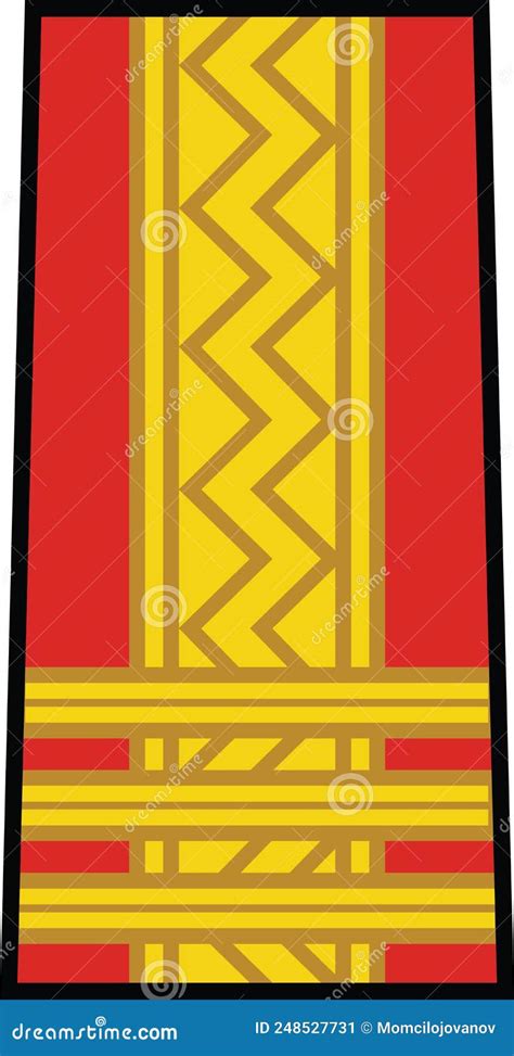 Hombrera De Hombro Oficial Militar De La Otan Insignia Del Coronel