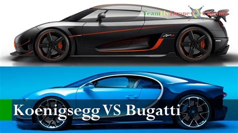 Auto Koenigsegg Agera Rs Vs Bugatti Chiron The World S