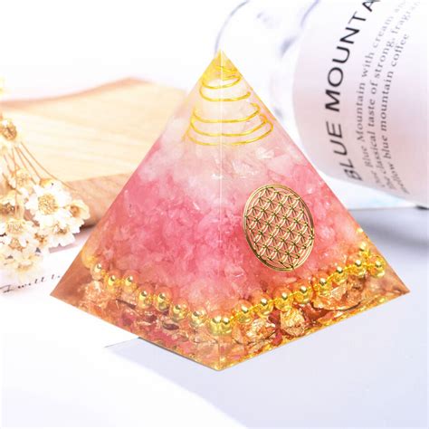 Orgone Pyramid Energy Generator Healing Crystal Pyramid For Positive