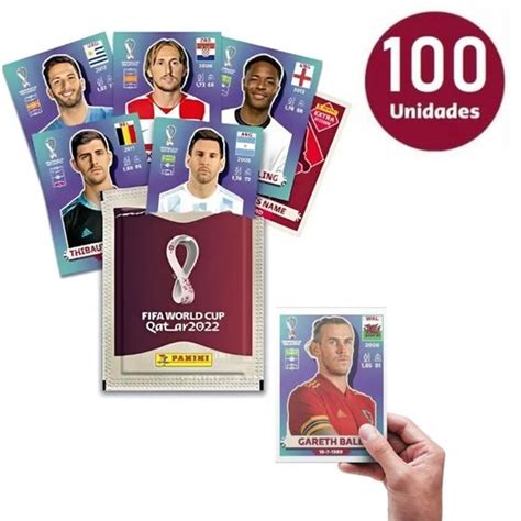 Kit Figurinhas Do Lbum Copa Do Mundo Qatar Futebol Jogo