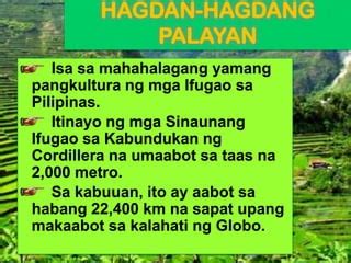 Hagdang hagdang palayan