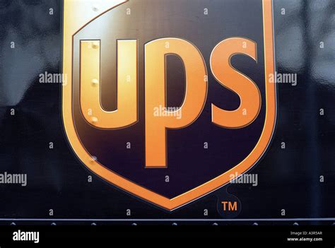 Logo Of Ups Stock Photo Alamy