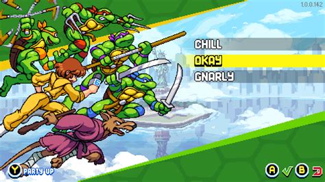 Teenage Mutant Ninja Turtles Shredders Revenge Game Ui Database