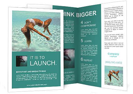 Underwater Portrait Of A Girl In A White Bikini Posing In A Swimming