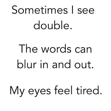 Signs & Symptoms | Summit Vision Center