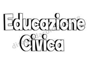 Educazione Civica Copertina Da Colorare Disegni Da Colorare