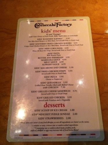 Oaam Tiny Diner Series The Cheesecake Factory Sunday Brunch