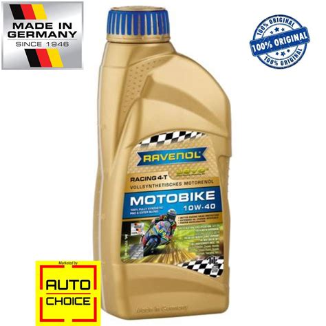 Ravenol 10w 40 Full Synthetic Racing Engine Oil For Motorbike Made In