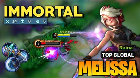 IMMORTAL Melissa Goldlane Build Melissa Best Build Top Global By