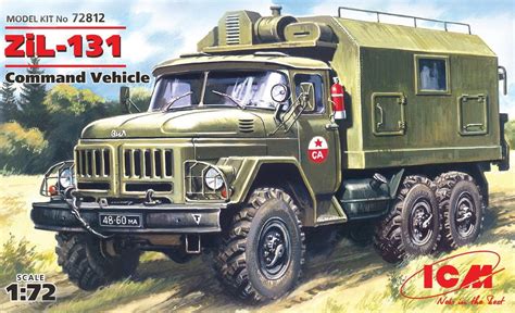 ICM 72812 ZIL 131 Command Vehicle 1 72 Scale Model