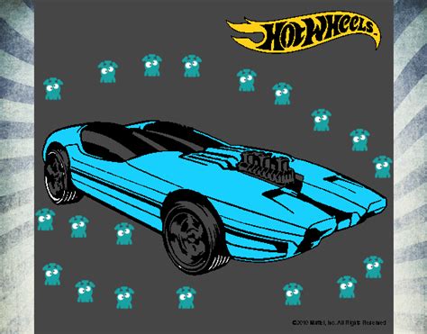 Dibujo De Hot Wheels Pintado Por En Dibujos Net El D A A Las