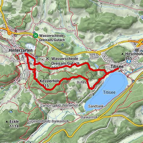 Runde Von Titisee Nach Hinterzarten Und Zur Ck Bergfex Wanderung