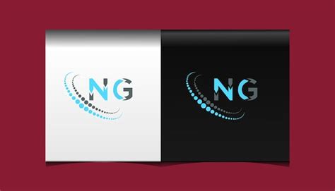 Premium Vector Ng Initial Modern Logo Design Vector Icon Template