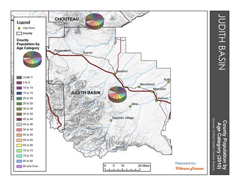 County Population by Age Category (2010) Judith Basin County » Opportunity Link