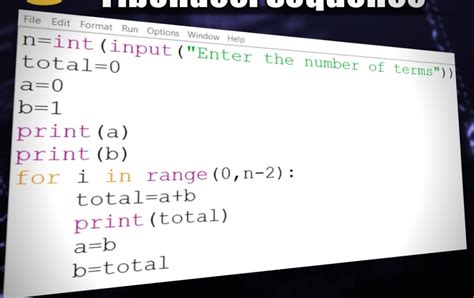 Python Program To Print Fibonacci Series Codicaly