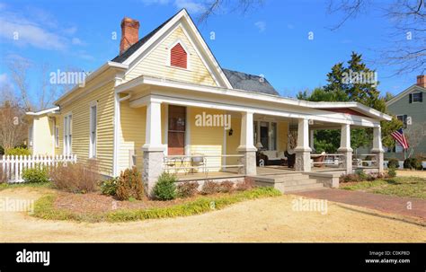 Historic Antebellum House In Madison Georgia Stock Photo Alamy