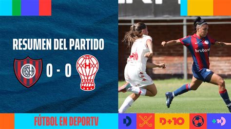 San Lorenzo 0 0 Huracán Resumen Fecha 4 Campeonato Femenino Ypf