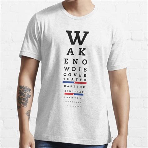 Eyes Of The World Chart T Shirt For Sale By Connectioneer