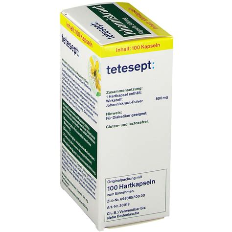 Tetesept® Johanniskraut Kapseln 100 St Shop Apotheke