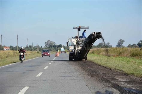 Vialidad Nacional continúa con las obras en la Ruta 11 en territorio