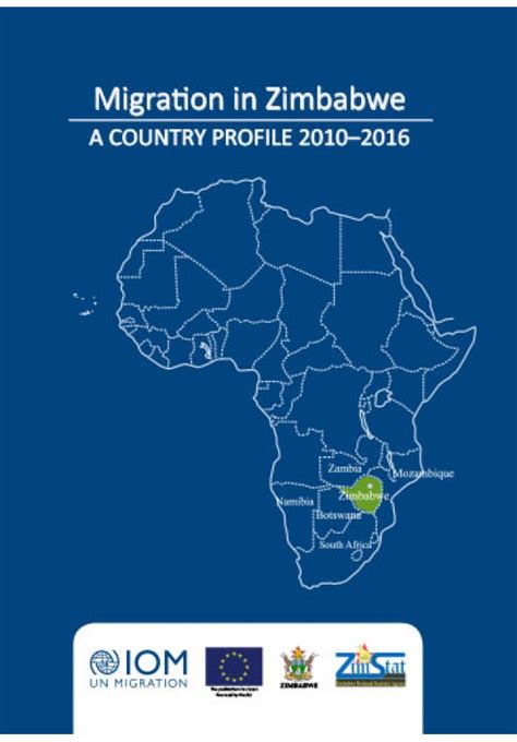 Migration In Zimbabwe A Country Profile 2010 2016 Iom Publications